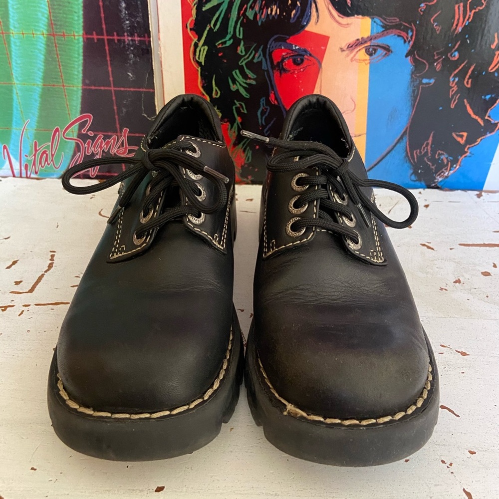 Chunky Black Shoes